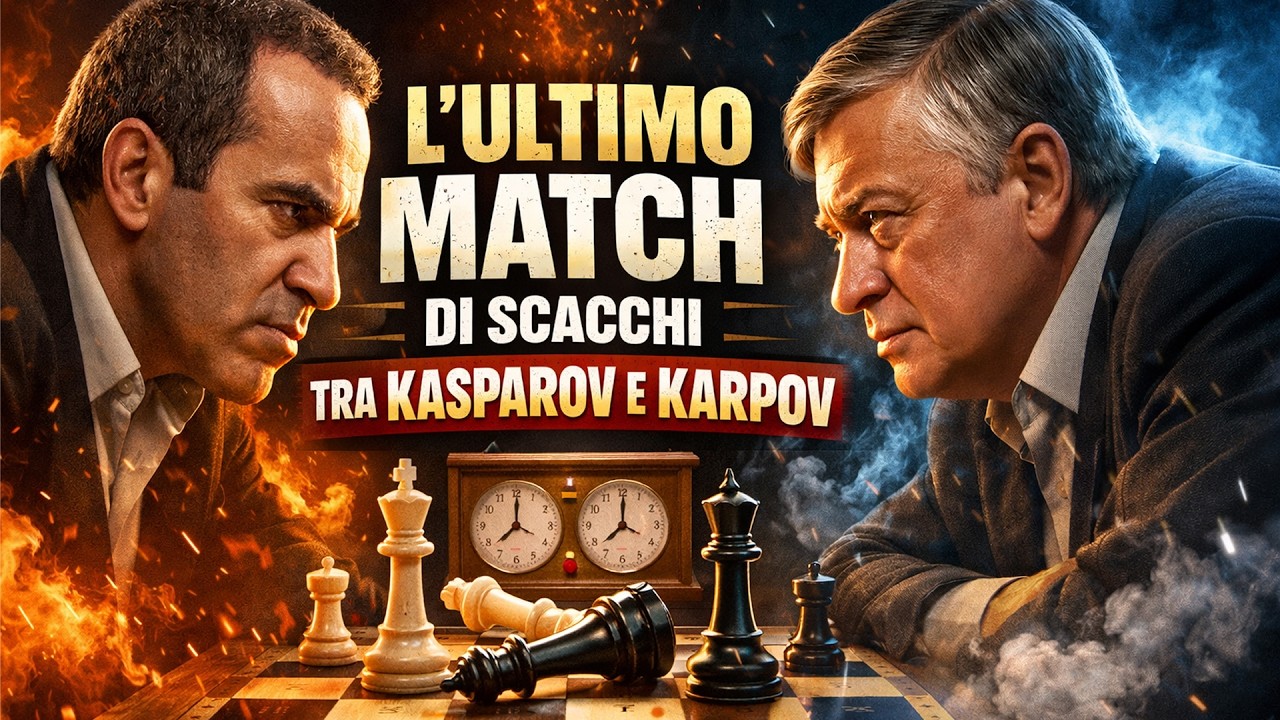 L'ULTIMO MATCH DI SCACCHI TRA KASPAROV E KARPOV