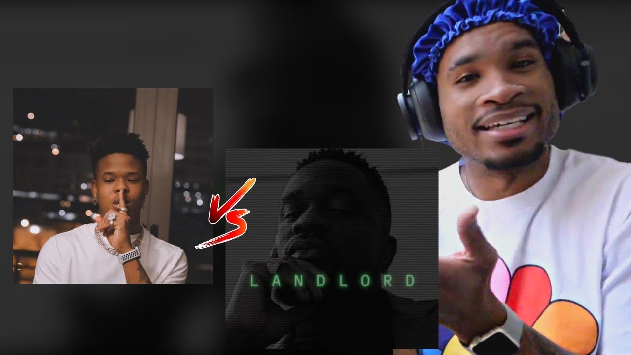 Nasty C vs Sarkodie - Landlord (Lyrics Video) REACTION