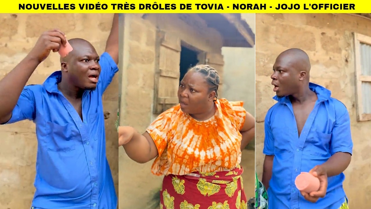 Ep7. TOVIA - NORAH - JOJO L'OFFICIER || NOUVELLES VIDÉO TRÈS DRÔLES 😂😂#comédie #comédietogolais