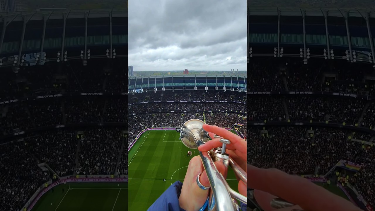Oh when the Spurs, from The Dare Skywalk 🎺🤯