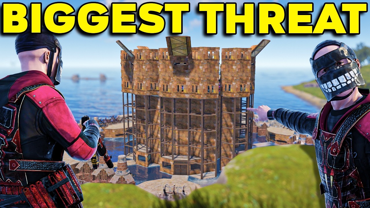 We Raided The BIGGEST THREAT On The Server - Vanilla Rust