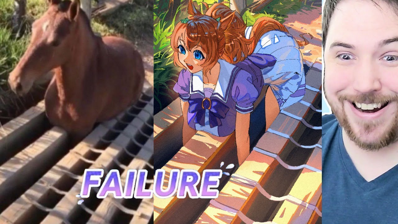 WHEN YOUR HORSE GIRL FAILS TRAINING BUT IT'S CUTE - Umamusume Pretty Derby Memes
