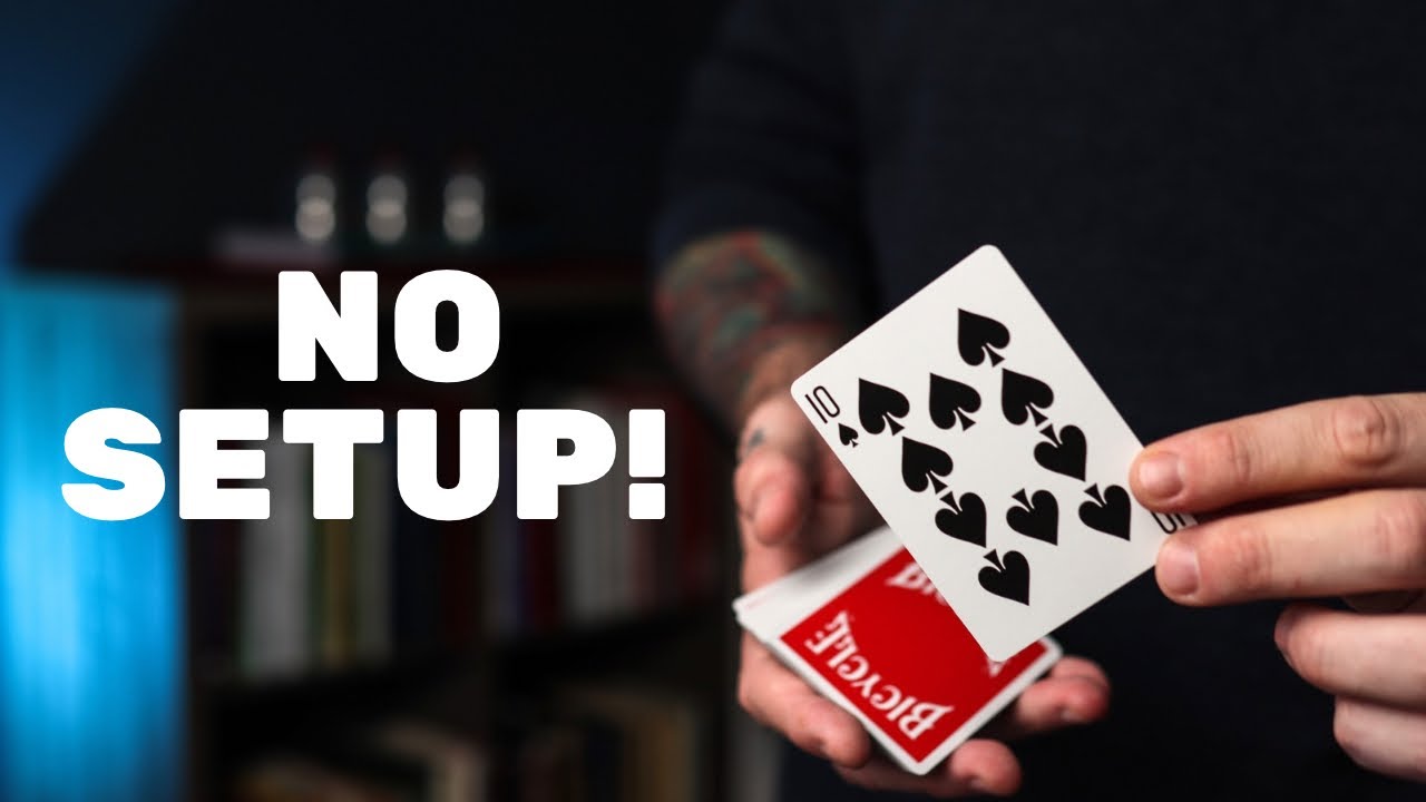 Идеальный фокус из 10 карт (УЧЕБНОЕ ОБУЧЕНИЕ)