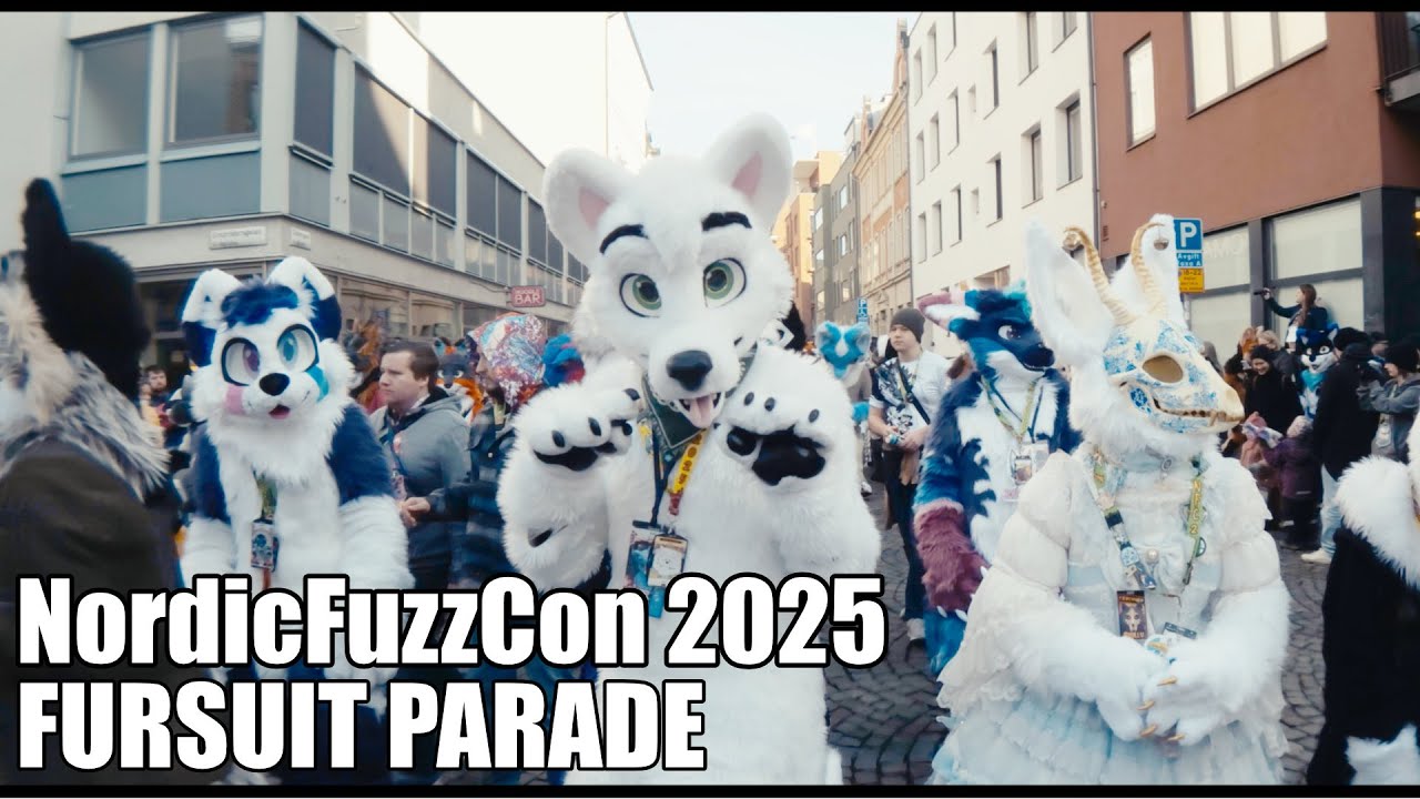 Nordicfuzzcon 2025 Fursuit Parade