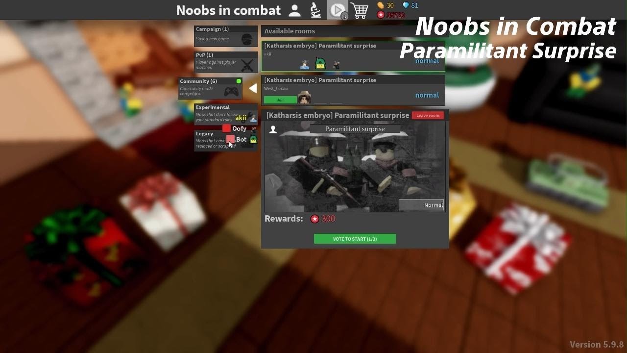 Noobs in Combat | Katharsis Embryo, Paramilitant Surprise