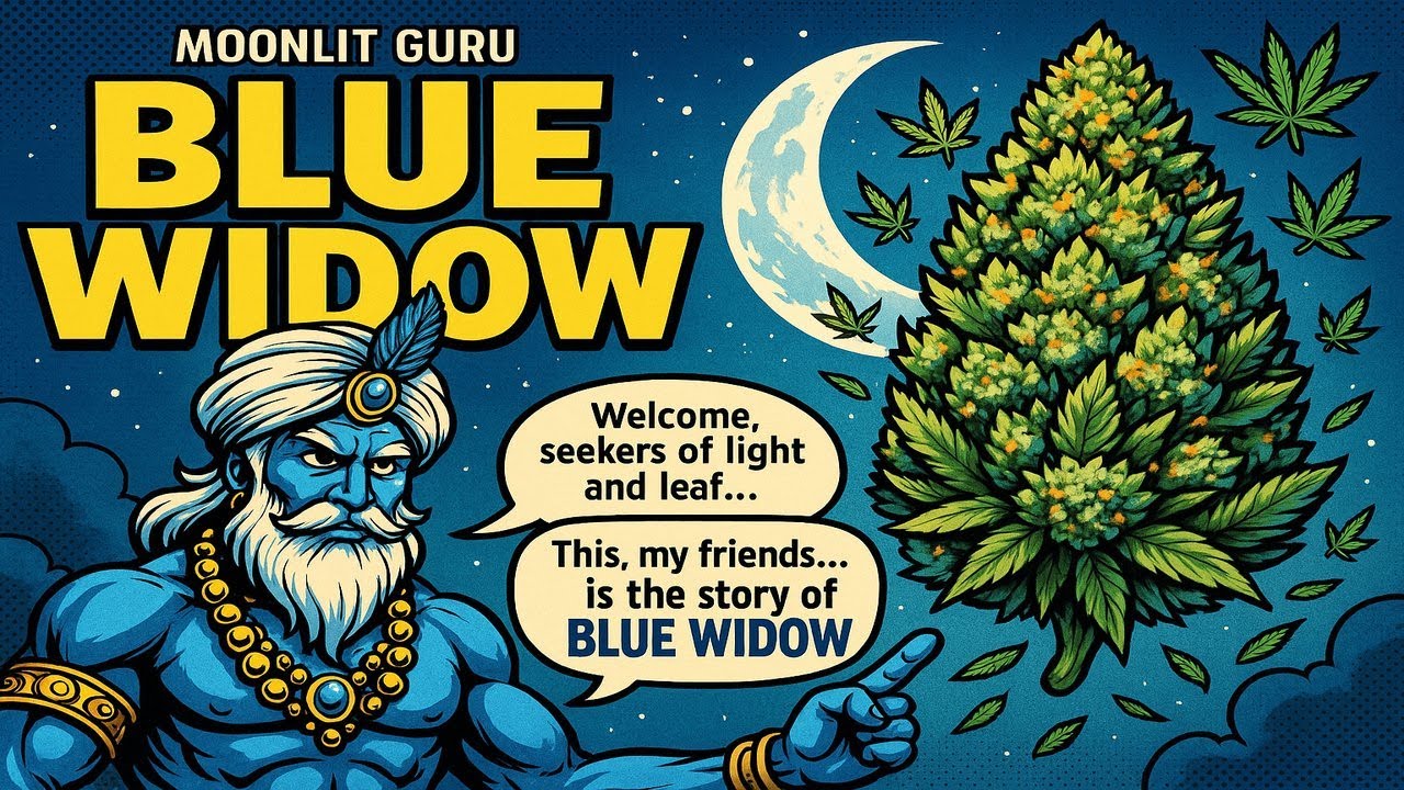 Blue Widow Strain Lore | The Mystical Duality of Berry & Widow