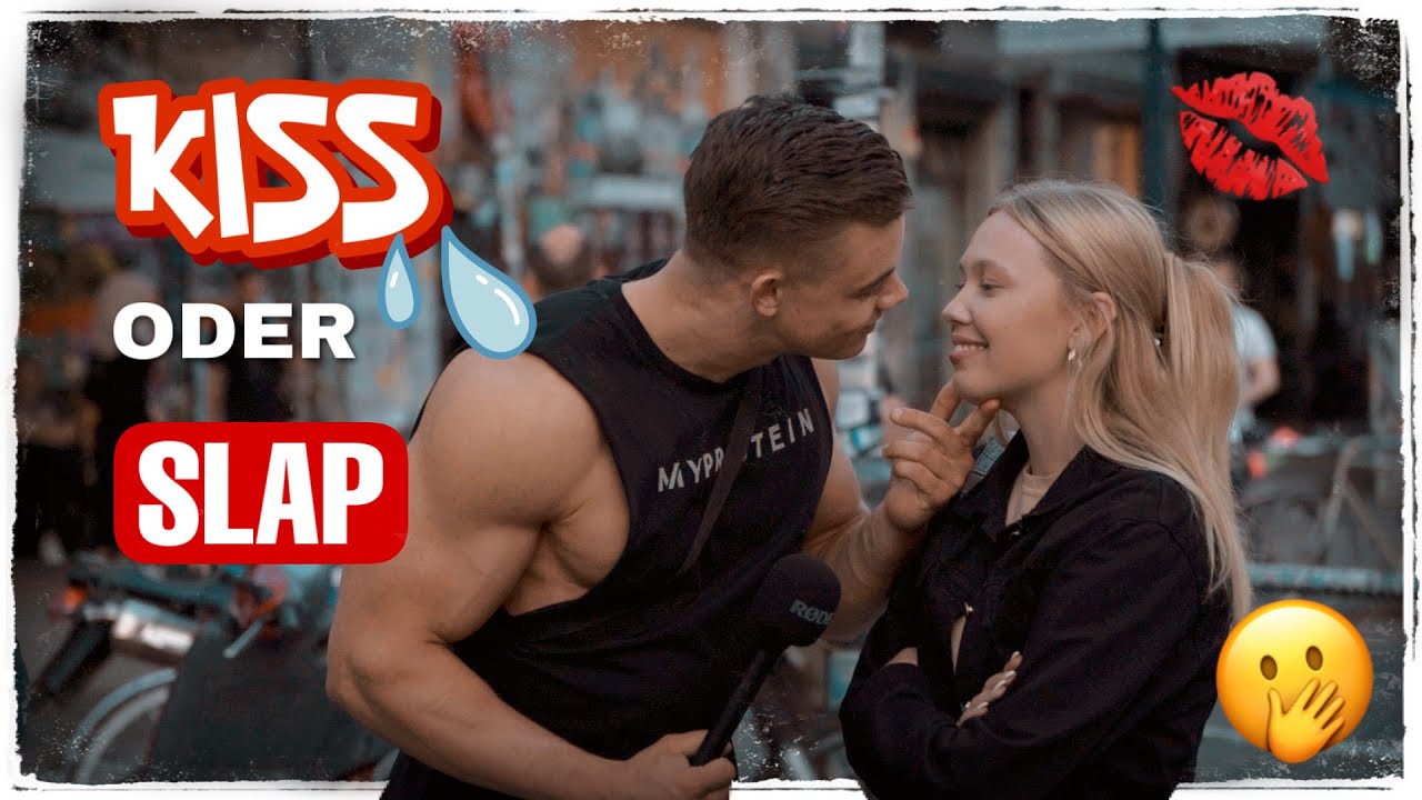 KISS ODER SLAP! Heute gab es Herpes... | Marvin Kra in Hamburg