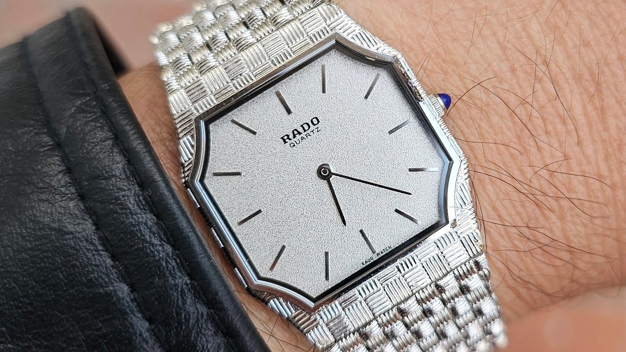 Rado bát giác sliver siêu đẹp và hiếm