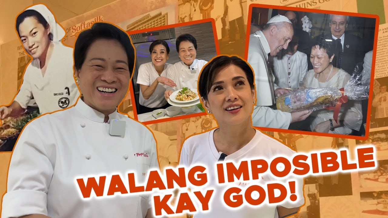 CHEF JESSIE: FROM PROBINSYANA TO CHEF NI POPE FRANCIS! | Bernadette Sembrano