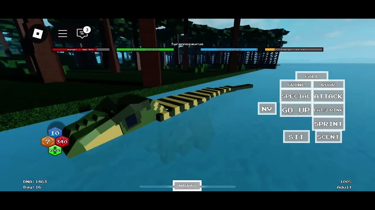 Secret Island in Jurassic pixel￼