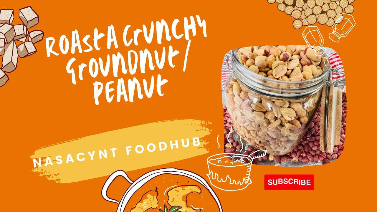 HOW TO ROAST PEANUT/GROUNDNUT |  HOMEMADE PEANUT  #peanut #groundnutrecipe (Naija way)