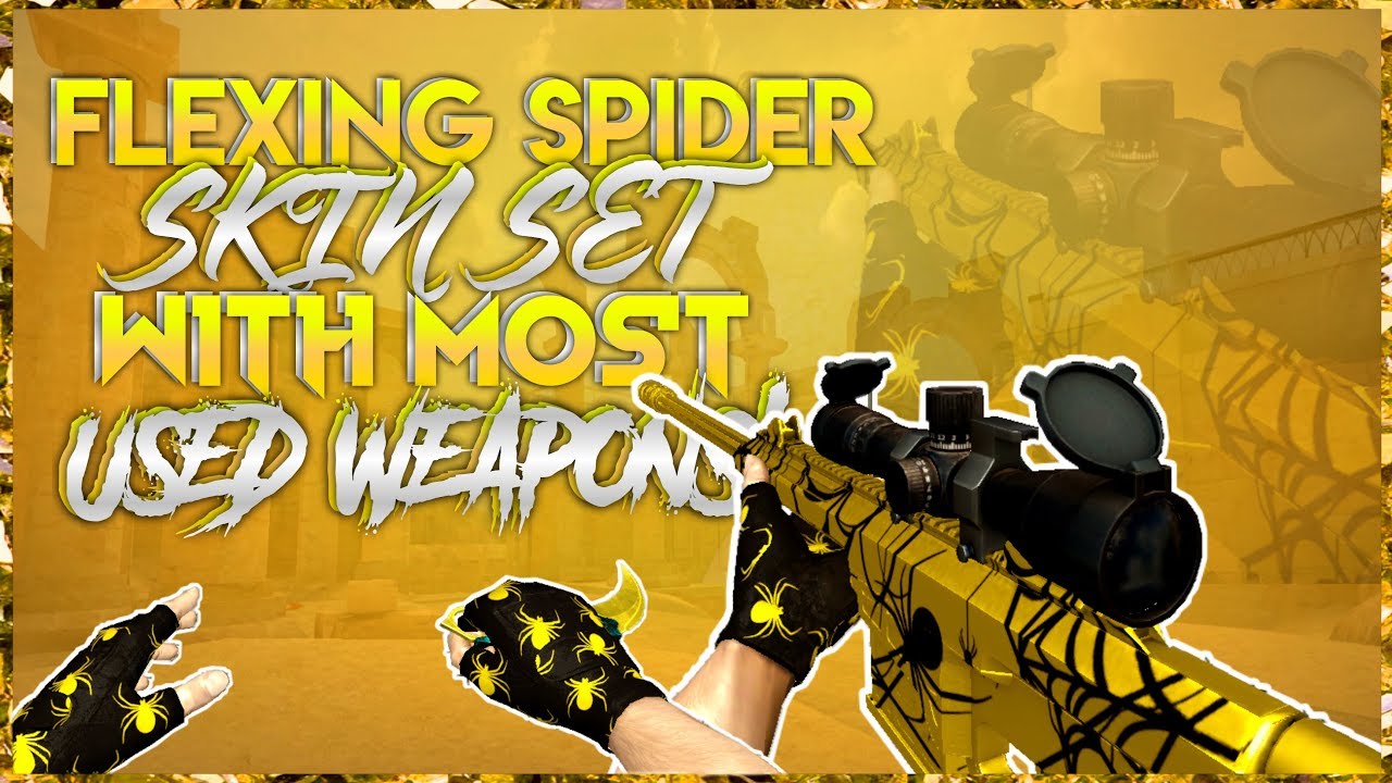 Flexing Spider Skin Set With Most Used Weapons | Forward Assault