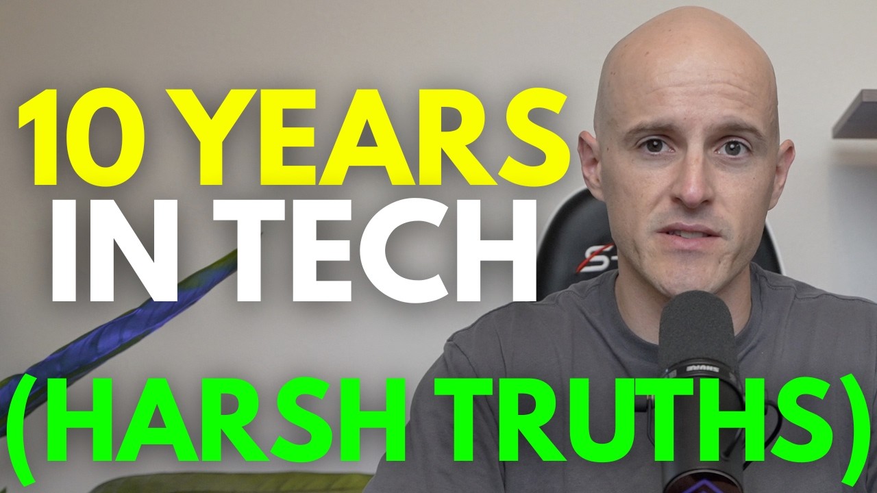 What I Learned After 10 Years in Tech (10 Hard Truths)