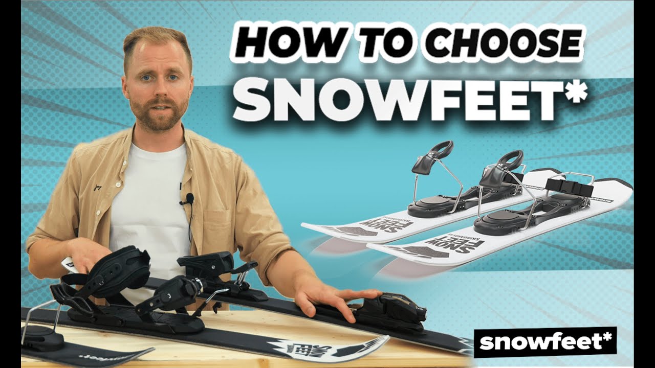 Как выбрать сноублейды Snowfeet* | Скиблейды | Скиборды | Короткие лыжи