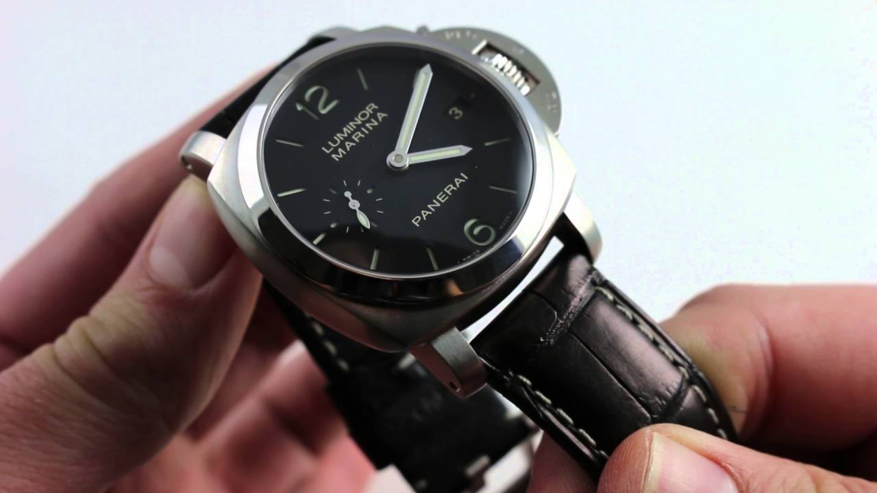 Обзор роскошных часов Panerai Luminor Marina 3 Days PAM 392