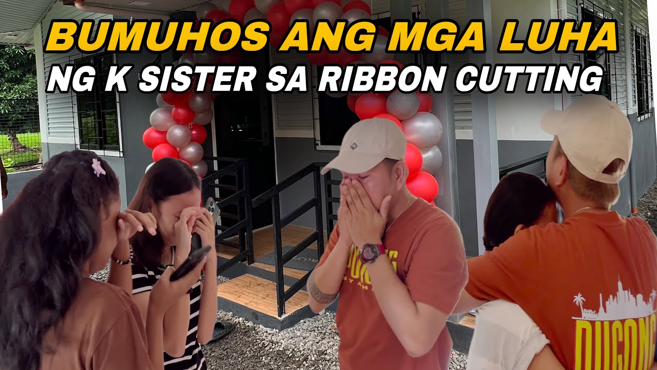 K SISTER NAGING EMOTIONAL NG MAKITA NILA ANG KANILANG BAGONG BAHAY #pugongbyahero