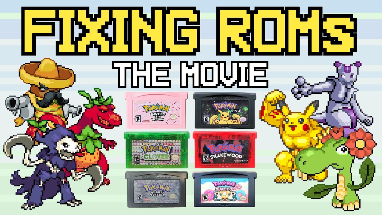 I Remade EVERY Pokemon Rom Hack