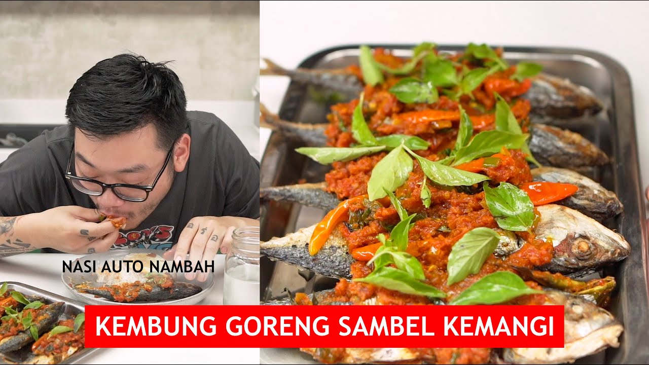 MANTEP BENER UNTUK SAHUR  - RESEP IKAN GORENG KEMBUNG SAMBAL KEMANGI
