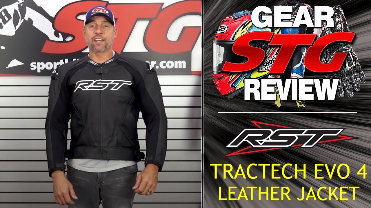 RST TracTech EVO 4 Leather Jacket Review | Sportbike Track Gear