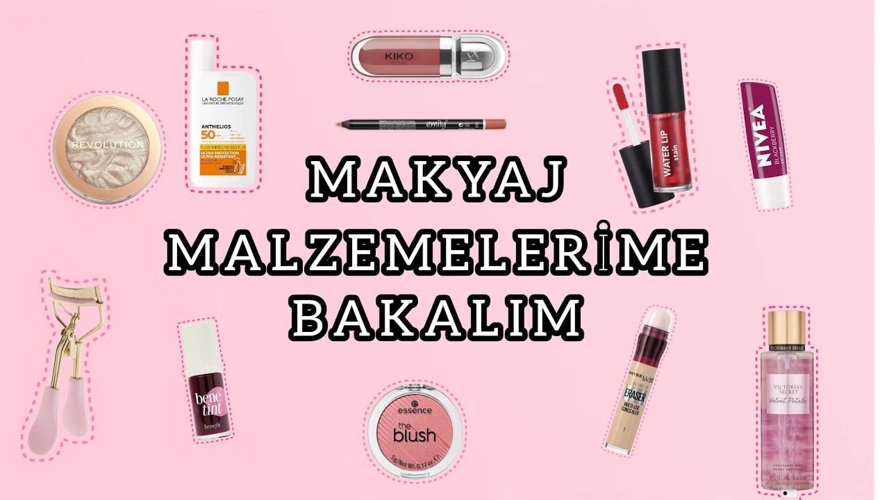 Makyaj malzemelerimi inceleyelim 🥰