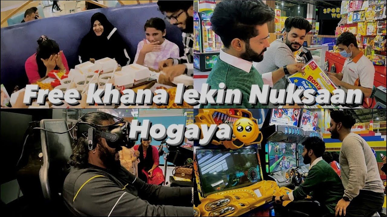 Game Me Khana Free 😂 | Family Time | Fun VR Game | Fokats | Abresh & Zeeshan | ft. @haifakhan6576