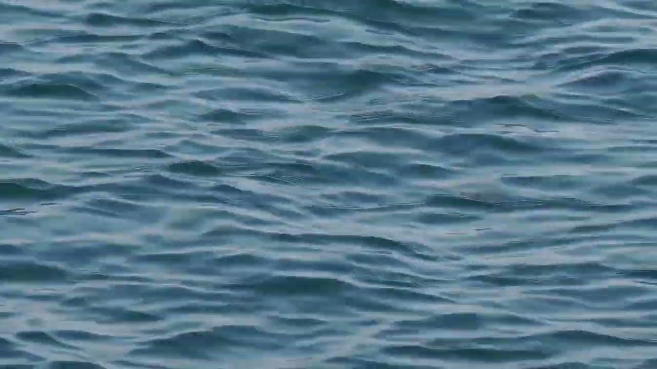 Water Sounds | Water Waves with Relaxing Music | Meditation Music | موسيقى هادئة