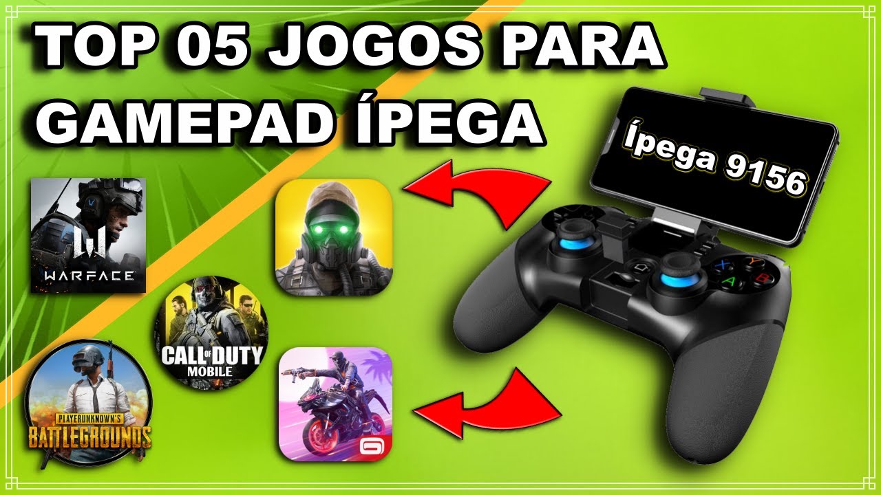 5 Jogos Android para Controle Ipega 🎮