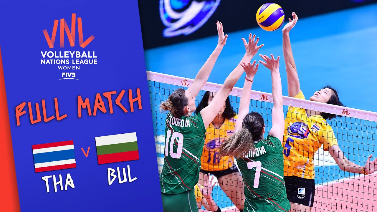 Thailand 🆚 Bulgaria - Full Match | Women’s Volleyball Nations League 2019