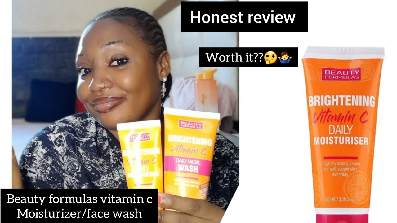 BEAUTY FORMULAS Vitamin C Moisturizer/face wash | Honest review and result  #beautyproductreview