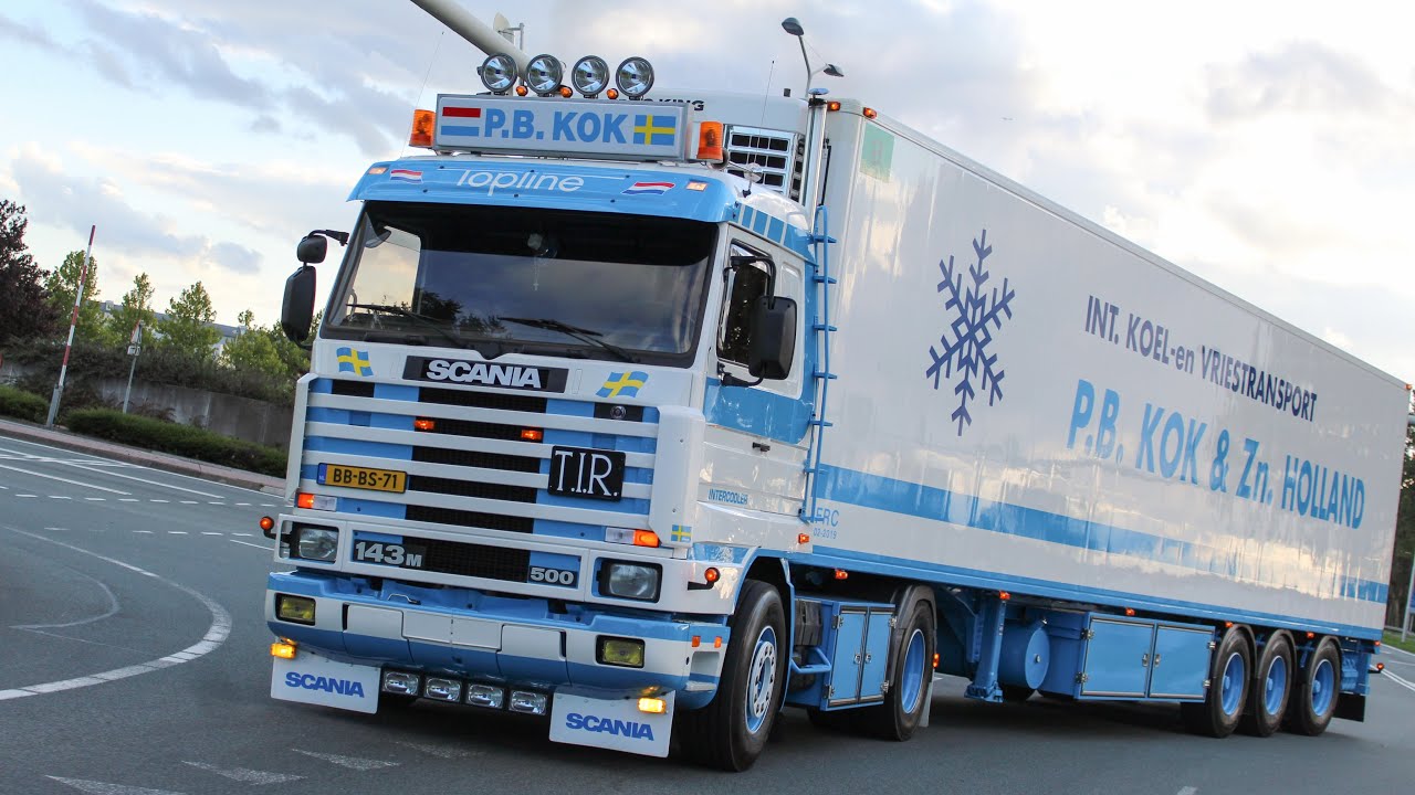 P.B. KOK - SCANIA 143M 500 V8 - LOUD PIPES