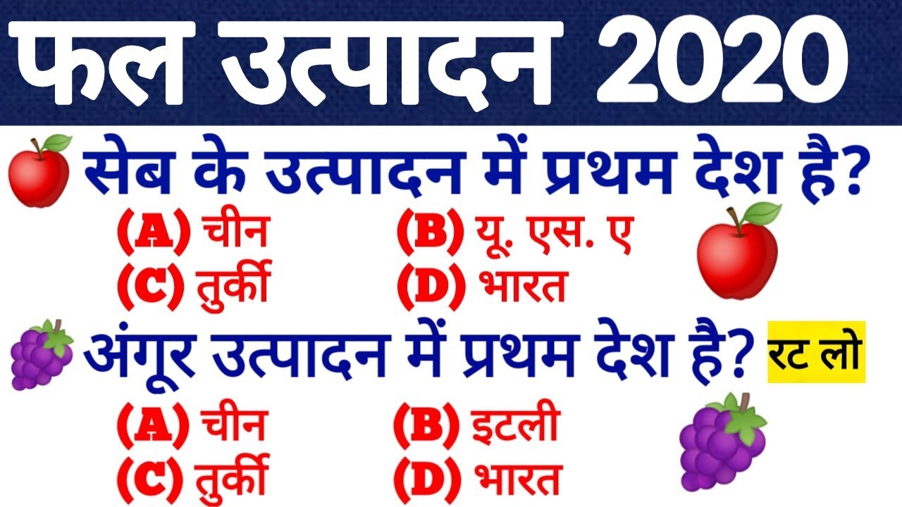 Leading state & Countries in Fruits & Vegetables production in India - Official data