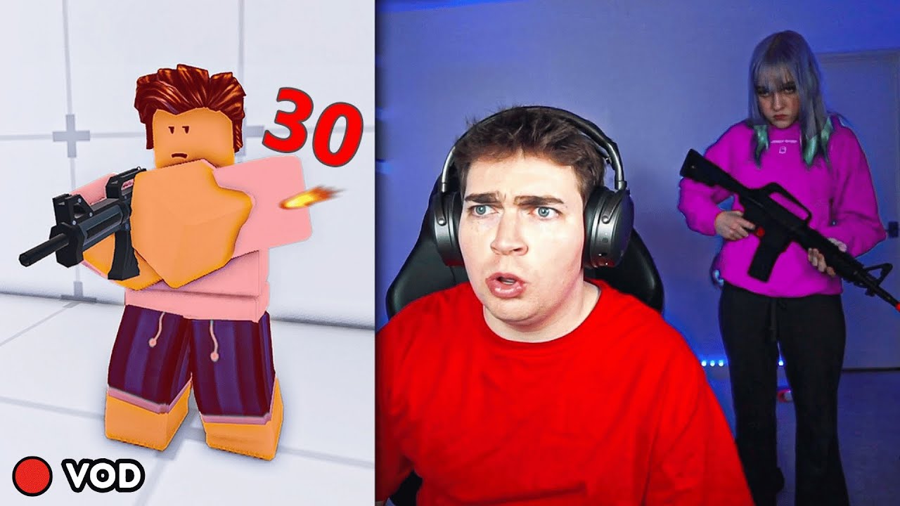 Roblox Rivals, but I actually get hurt (VOD)