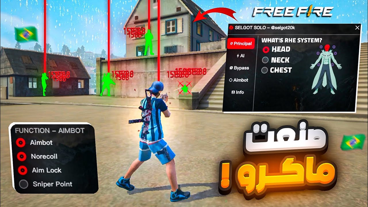 ANDROID PANEL FREE FIRE ANTI BAN 100 % 🔥🤯 AIMBOT FREE PANEL 🇧🇷⚙️ أقوى بانل ايم بوت مجاني 🚀📱