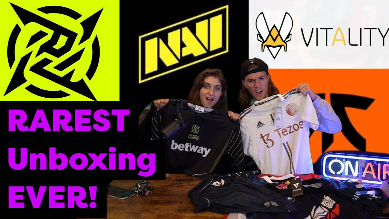 RAREST ESPORTS Unboxing EVER (10+ Jerseys)