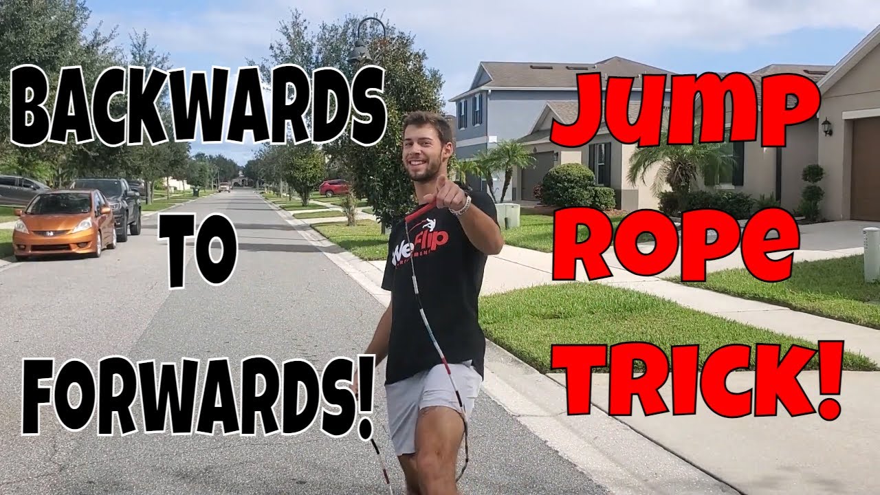 Reverse Cross Stall! Jump Rope with WeFlip