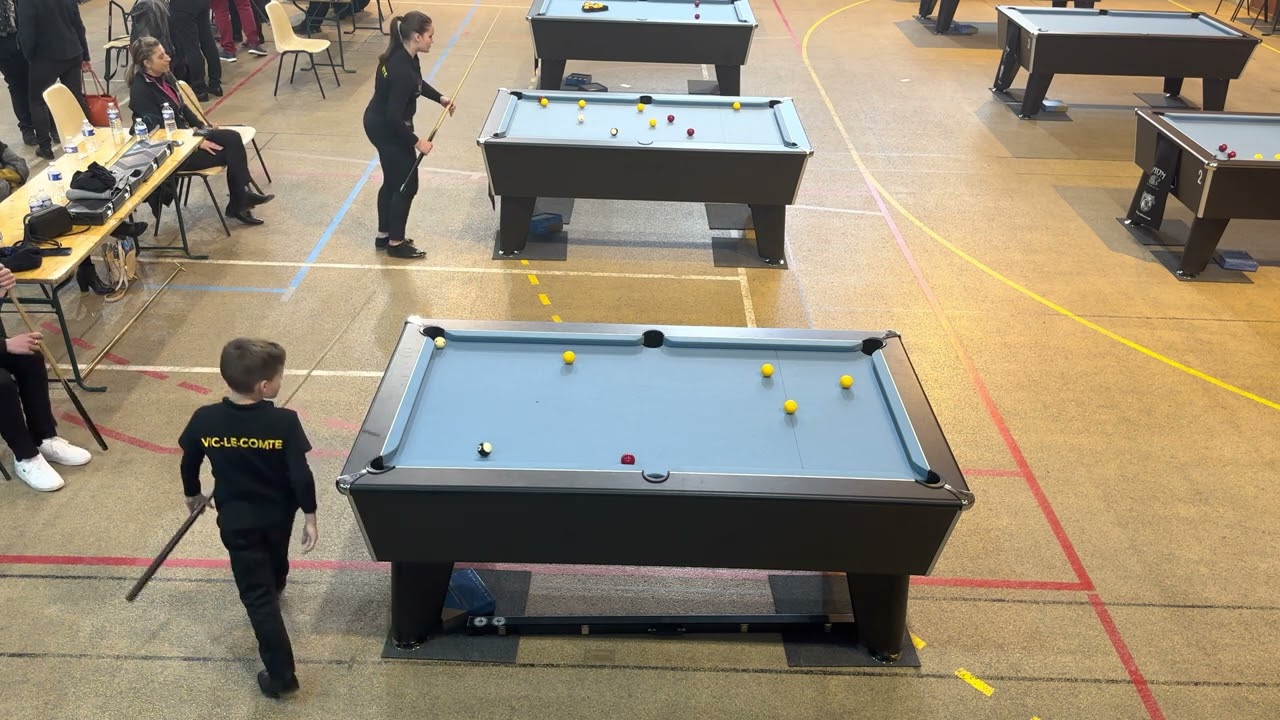 Tr2 finale jeune Nolan gagnol vs Lenny bergne @liguedebillardauvergnerhon6024