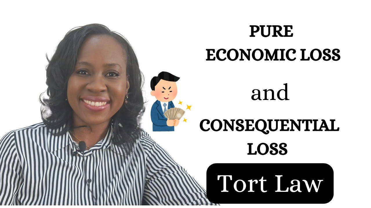 Pure economic loss and consequential loss explained. Can you recover damages for pure economic loss?