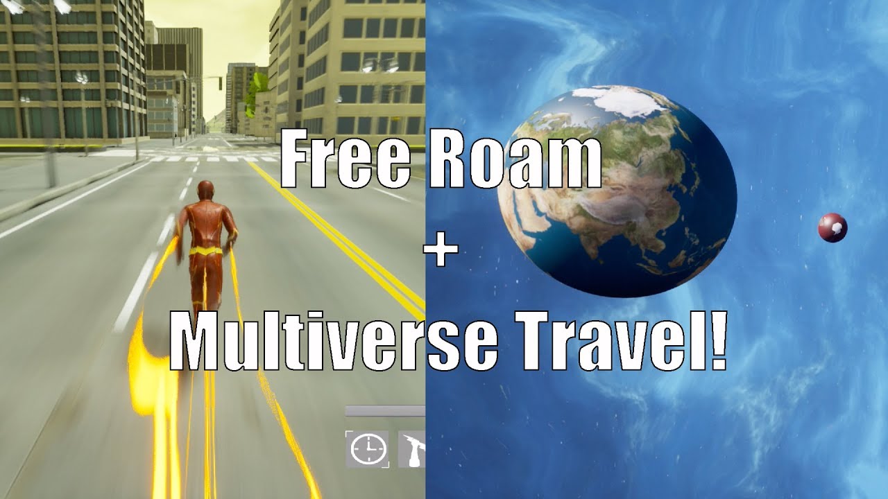 Crisis on Earth One Free Roam Gameplay (Multiverse Travel Revealed!)