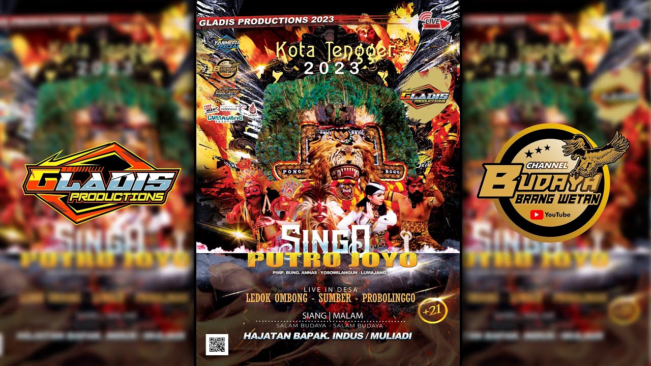 🛑 GEBYAR REOG SINGO PUTRO JOYO PIMP. BUNG. ANNAS LIVE DESA LEDOK OMBO TENGGER PART 1