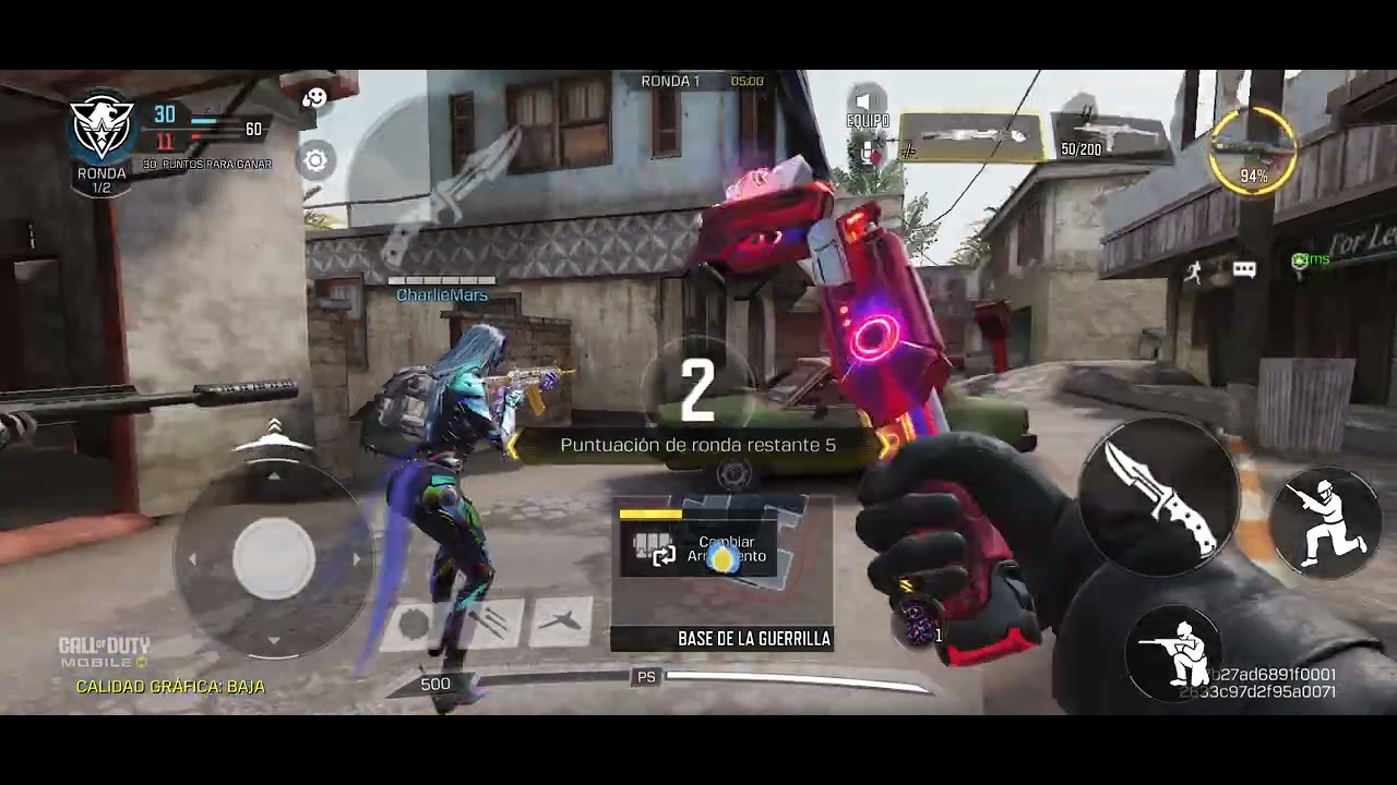 Casi llegando a leyenda en Call of Duty mobile