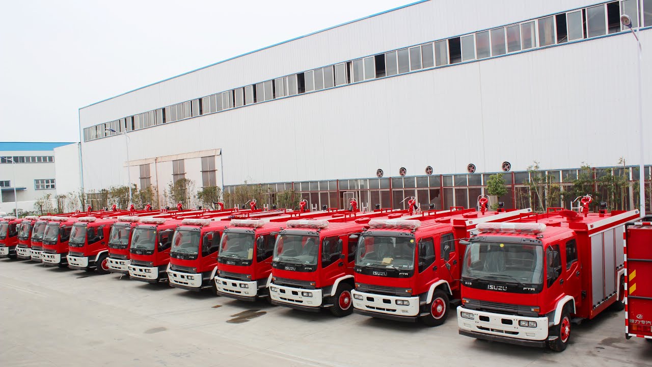 Fire fighting truck factory in china , ISUZU/Howo/Shacman/Faw fire truck.