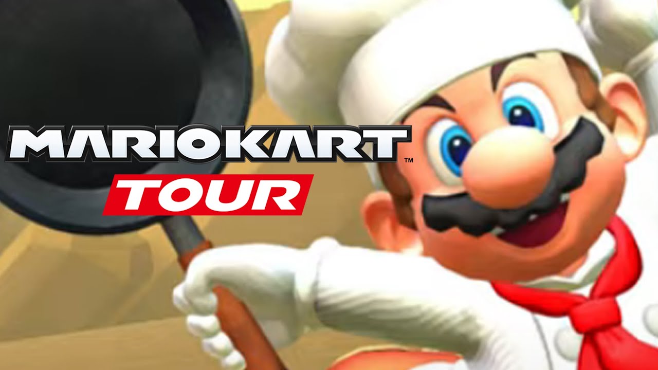 FIRST LOOK at the COOKING TOUR In Mario Kart Tour! MARIO CHEF IS HERE!