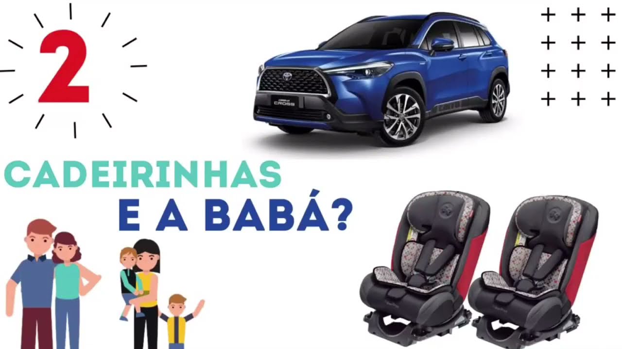 2 Cadeirinhas e a Babá? Parte 24 - Corolla Cross (Toyota)