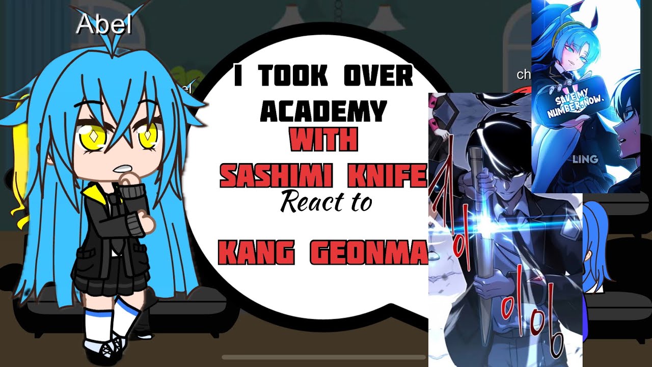 I took over academy with sashimi knife react to kang geonma (play at 2x)