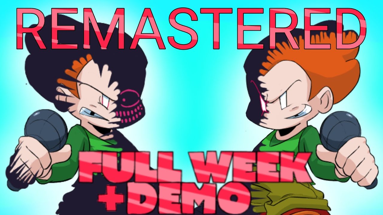 FNF CORRUPTION HD: PICO VS EVIL BF FULL WEEK + DEMO  REMASTERED