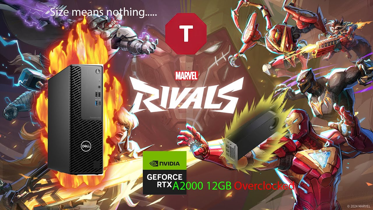Marvel Rivals - I7 13700 - RTX A2000 12GB Overclocked - Dell Precision 3460 SFF