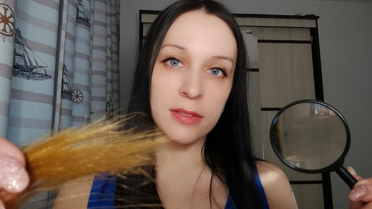 АСМР Трихолог (2 ЧАСА) - Детальный Осмотр Волос, Массаж Головы