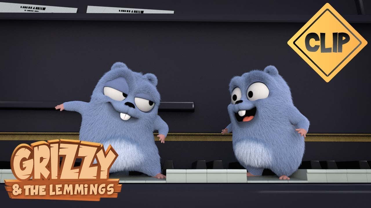 Cours de piano façon Lemmings - Grizzy & les Lemmings