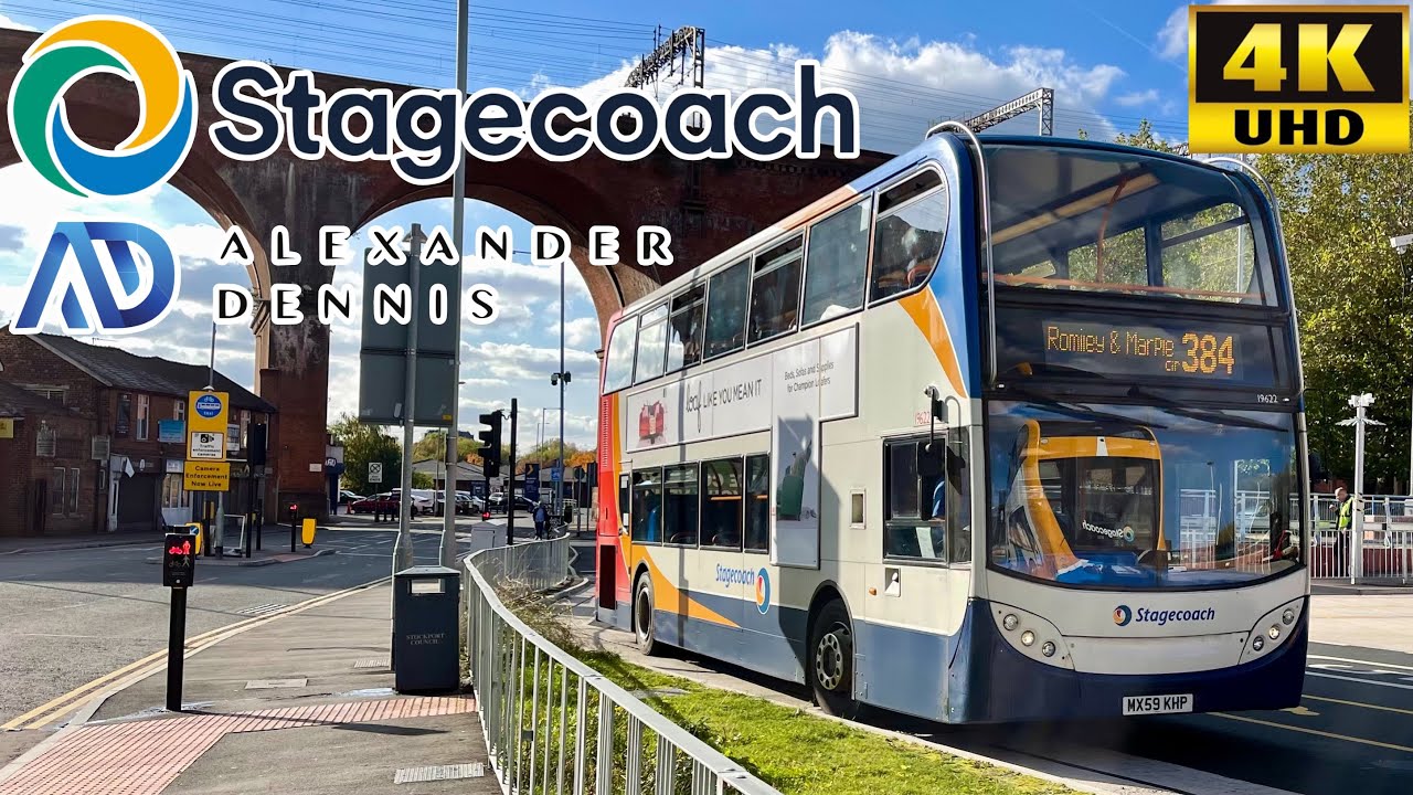 [Stagecoach Manchester: 384 Stockport to Romiley, Compstall, Marple & Offerton]ADL Enviro400 (19622)
