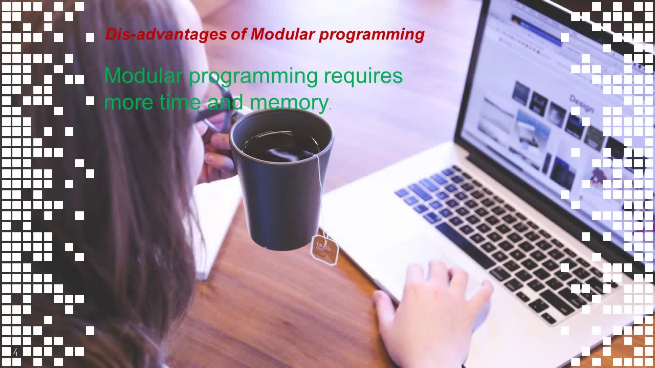 Advantages of Modular Programming